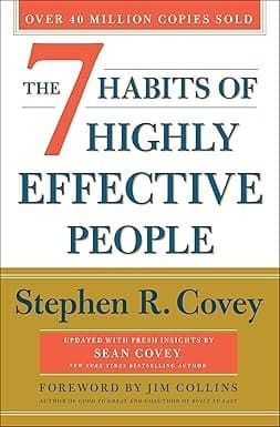 Cover of The 7 Habits of Highly Effective People by Stephen R. Covey