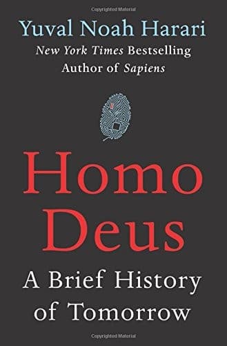 Cover of Homo Deus: A Brief History of Tomorrow by Yuval Noah Harari
