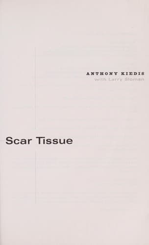 Cover of Scar Tissue by Anthony Kiedis
