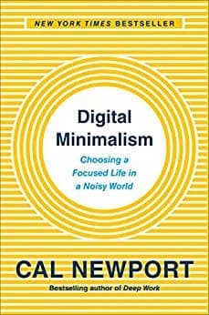 Cover of Digital Minimalism by Cal Newport
