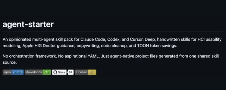 Agent Starter package overview