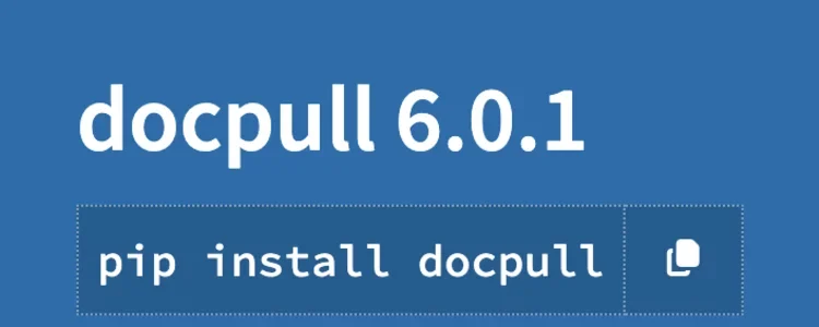 DocPull package installation