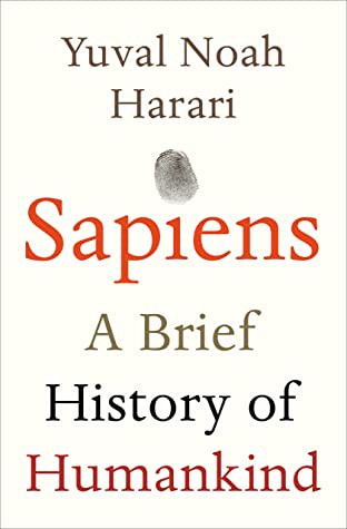 Cover of Sapiens: A Brief History of Humankind by Yuval Noah Harari