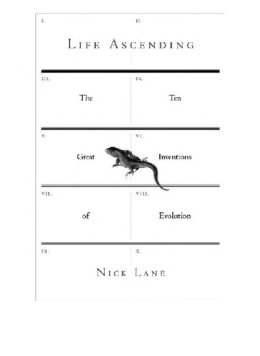 Cover of Life Ascending by Nick Lane