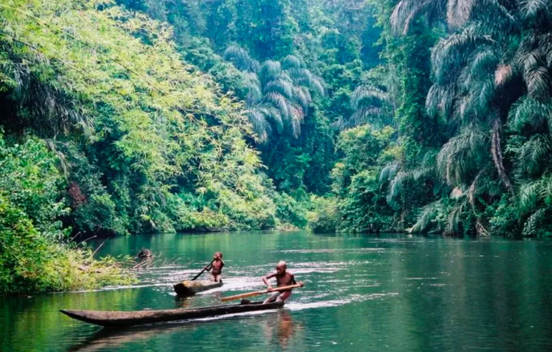 Vibrant river in CAR