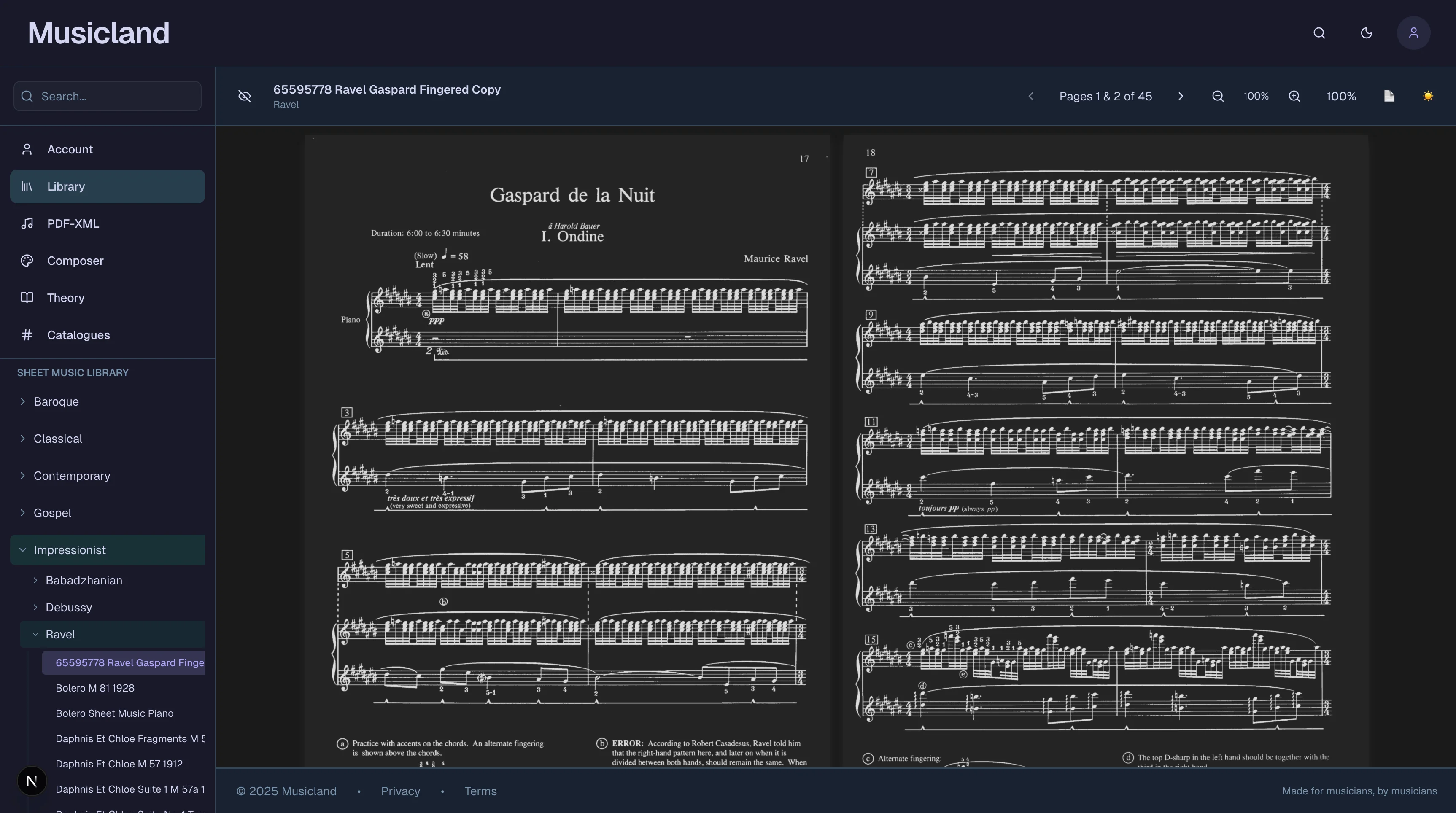 Score Viewer with Annotations